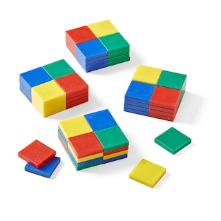 Foto 5 | Foto 5 | Baldosas Cuadradas De Plástico De Colores Hand2mind De Math Manipulatives - Venta Internacional.