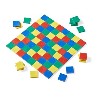 Foto 7 | Foto 7 | Baldosas Cuadradas De Plástico De Colores Hand2mind De Math Manipulatives - Venta Internacional.