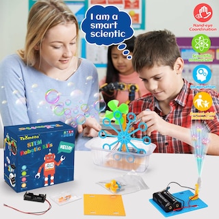 Foto 5 | Foto 5 | Kit De Robótica Stem Tsomtto, Juego De 6 Experimentos Científicos Para Niños De 6 A 12 Años - Venta Internacional.