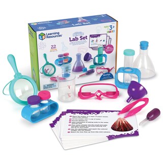 Foto 1 | Foto 1 | Set De Laboratorio Científico Learning Resources Primary, Rosa, 22 Piezas - Venta Internacional.