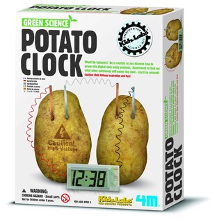 Foto 1 | Foto 1 | Potato Clock, Laboratorio De Ingeniería Química Y Química, Bricolaje, 4 M - Venta Internacional.