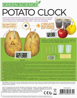 Foto 7 | Foto 7 | Potato Clock, Laboratorio De Ingeniería Química Y Química, Bricolaje, 4 M - Venta Internacional.