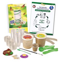 Recarga De Kit Escolar Con 33 Orugas Vivas Y 33 Mariposas - Venta Internacional.