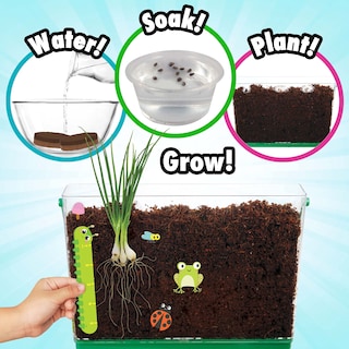 Foto 3 | Foto 3 | Kit Stem Creative Kids Miracle Gro Mi Primer Visor Raíz - Venta Internacional.