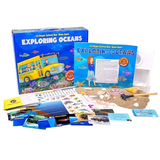 Foto 1 | Foto 1 | Kit Stem Para La Educación En Casa: El Autobús Escolar Mágico Vuelve A Viajar Por Los Océanos - Venta Internacional.