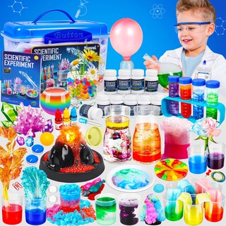 Foto 1 | Foto 1 | Kit Científico Kuovei 120 Experimentos De Laboratorio Científico Con Disfraz Para Mayores De 6 - Venta Internacional.
