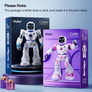 Foto 2 | Foto 2 | Robot Inteligente De Juguete Ruko 1088 Stem Programable Para Niños, Color Rosa - Venta Internacional.