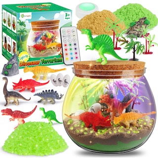 Foto 1 | Foto 1 | Kit De Terrario D-fantix Dinosaur Toys Con Luz Nocturna Led Para Niños - Venta Internacional.