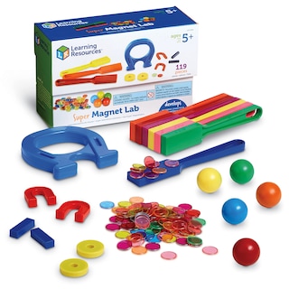 Foto 1 | Foto 1 | Kit Magnet Lab Learning Resources Super 119 Piezas Para Mayores De 5 Años - Venta Internacional.