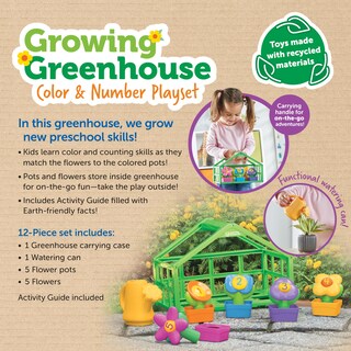 Foto 6 | Foto 6 | Playset Learning Resources Growing Greenhouse Color & Number - Venta Internacional.
