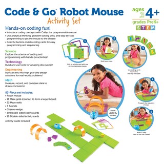 Foto 6 | Foto 6 | Coding Toy Learning Resources Code & Go Robot Mouse Desde Hace Más De 4 Años - Venta Internacional.