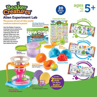 Foto 6 | Foto 6 | Kit Científico Recursos De Aprendizaje Beaker Creatures Alien Lab - Venta Internacional.