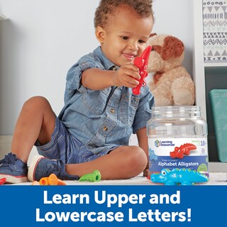 Foto 2 | Foto 2 | Recursos De Aprendizaje Sobre Juguetes: Caimanes Del Alfabeto Snap-n-learn - Venta Internacional.