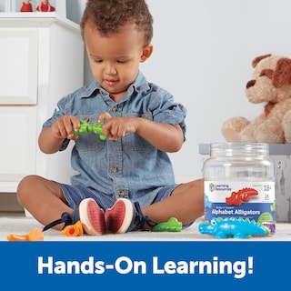 Foto 4 | Foto 4 | Recursos De Aprendizaje Sobre Juguetes: Caimanes Del Alfabeto Snap-n-learn - Venta Internacional.