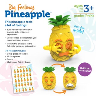 Foto 6 | Foto 6 | Piña Big Feelings De Toy Learning Resources, 30 Unidades, Más De 3 Años - Venta Internacional.