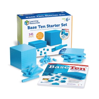Foto 1 | Foto 1 | Kit De Inicio Base Ten, Recursos De Aprendizaje, 141 Piezas Para Mayores De 6 Años - Venta Internacional.