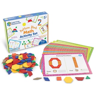 Foto 1 | Foto 1 | Conjunto De Actividades Matemáticas Con Bloques De Patrones