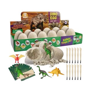 Foto 1 | Foto 1 | Excavación Arqueológica De Huevos Juguetes Dinosaurio Multicolor