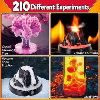Foto 2 | Foto 2 | Kit Científico Unglinga 210 Experimentos Para Niños Con Set De Química - Venta Internacional.