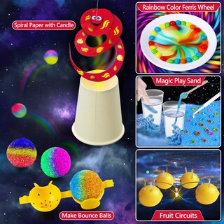Foto 3 | Foto 3 | Kit Científico Unglinga 210 Experimentos Para Niños Con Set De Química - Venta Internacional.