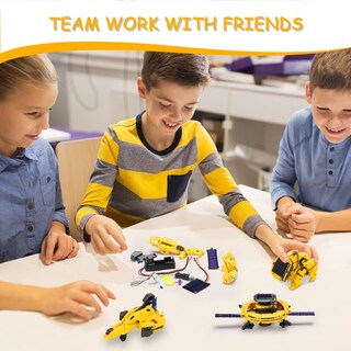 Foto 5 | Foto 5 | Kit Científico Aesgogo de Proyectos STEM con Robot Solar para Niños de 8 a 12 años - Venta Internacional