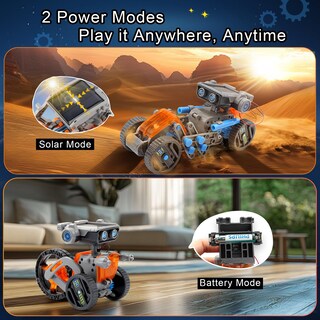 Foto 4 | Foto 4 | Robots Solares De Juguete Sillbird Stem 15 En 1 Para Niños De 8 A 13 Años - Venta Internacional.