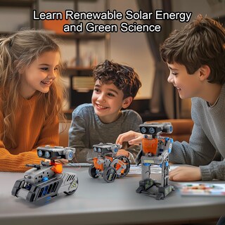 Foto 6 | Foto 6 | Robots Solares De Juguete Sillbird Stem 15 En 1 Para Niños De 8 A 13 Años - Venta Internacional.