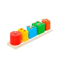 Set Educativo Montessori de Figuras Geométricas