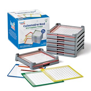 Foto 1 | Foto 1 | Barra Cuisenaire Workspace Trays Hand2mind Para El Aula De Matemáticas - Venta Internacional.