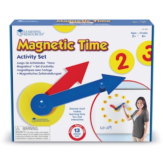 Foto 1 | Foto 1 | Conjunto De Actividades Y Recursos De Aprendizaje Magnetic Time Homeschool 5+ - Venta Internacional.