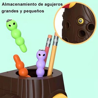Foto 4 | Foto 4 | Niños Juguete De Pájaro Carpintero Juego Atrapar