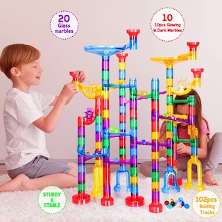 Foto 4 | Foto 4 | Juguete De Construcción Marble Run Meland Marble Maze De 132 Piezas Para Mayores De 3 Años - Venta Internacional.
