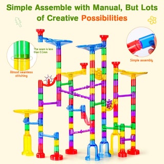 Foto 5 | Foto 5 | Juguete De Construcción Marble Run Meland Marble Maze De 132 Piezas Para Mayores De 3 Años - Venta Internacional.