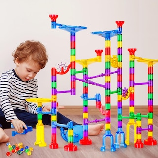 Foto 7 | Foto 7 | Juguete De Construcción Marble Run Meland Marble Maze De 132 Piezas Para Mayores De 3 Años - Venta Internacional.