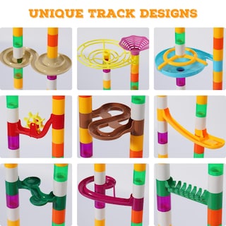 Foto 2 | Foto 2 | Marble Run Maxtronic 166 Piezas Con 30 Canicas Que Brillan En La Oscuridad - Venta Internacional.