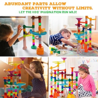 Foto 3 | Foto 3 | Marble Run Maxtronic 166 Piezas Con 30 Canicas Que Brillan En La Oscuridad - Venta Internacional.