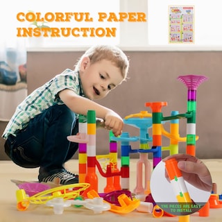 Foto 6 | Foto 6 | Marble Run Maxtronic 166 Piezas Con 30 Canicas Que Brillan En La Oscuridad - Venta Internacional.