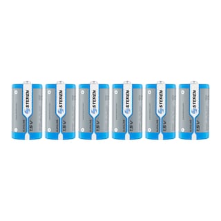 Foto 1 | Foto 1 | Paquete de 6 Pilas Alcalinas ''D'' Steren Bat-d6 Gris