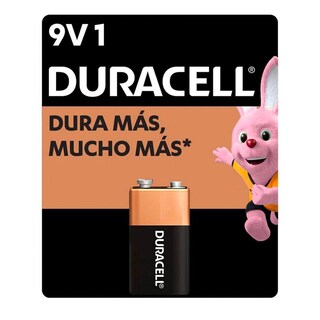Foto 1 | Foto 1 | Pila Duracell 9v Alcalina 1 Pieza