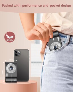 Foto 3 | Foto 3 | Cámara Digital Qumcou, 50 Mp, Fhd, 1080p, Zoom 16x, Antivibración - Venta Internacional.