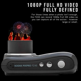 Foto 6 | Foto 6 | Cámara Digital Kodak Pixpro Fz45 Friendly Zoom Black - Venta Internacional.