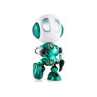 Foto 1 | Foto 1 | Robot Parlante Táctil Recargable De Metal Malubero Verde