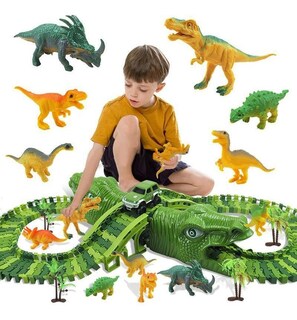 Foto 1 | Foto 1 | Venta Internacional- Trolebús Dinosaurio Juguete Eléctrico 153 PZAS para Niños