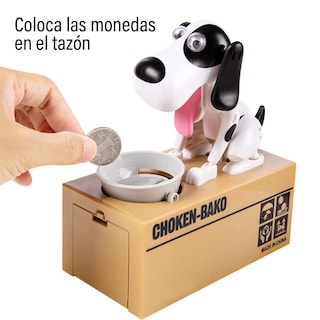 Foto 4 | Foto 4 | Alcancía Electrónica Diseño de Perro Come Monedas