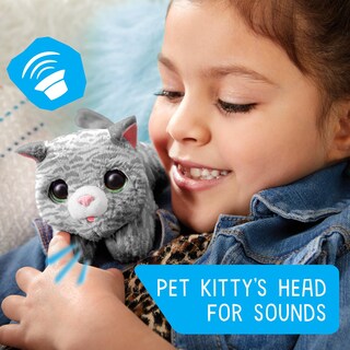Foto 5 | Foto 5 | Mascota Interactiva FurReal Newborn Kitty de Just Play para Niños - Venta Internacional