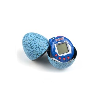 Foto 1 | Foto 1 | Virtual Pet Tamagotchi Egg Blue Con Cadena E Instrucciones - Venta Internacional.