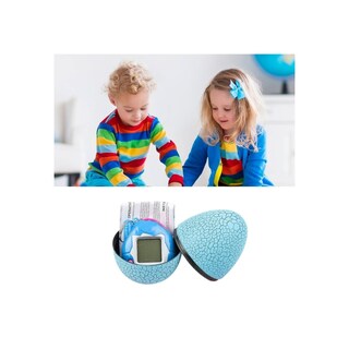 Foto 3 | Foto 3 | Virtual Pet Tamagotchi Egg Blue Con Cadena E Instrucciones - Venta Internacional.