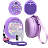 Funda De Transporte Y Funda De Silicona Para Tamagotchi Pix Purple - Venta Internacional.