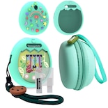 Funda De Transporte Y Funda De Silicona Para Tamagotchi Pix (verde) - Venta Internacional.