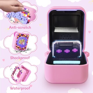 Foto 3 | Foto 3 | Funda Qoosea Para Juguete Interactivo Bitzee, Digital, Para Mascotas, Rosa - Venta Internacional.